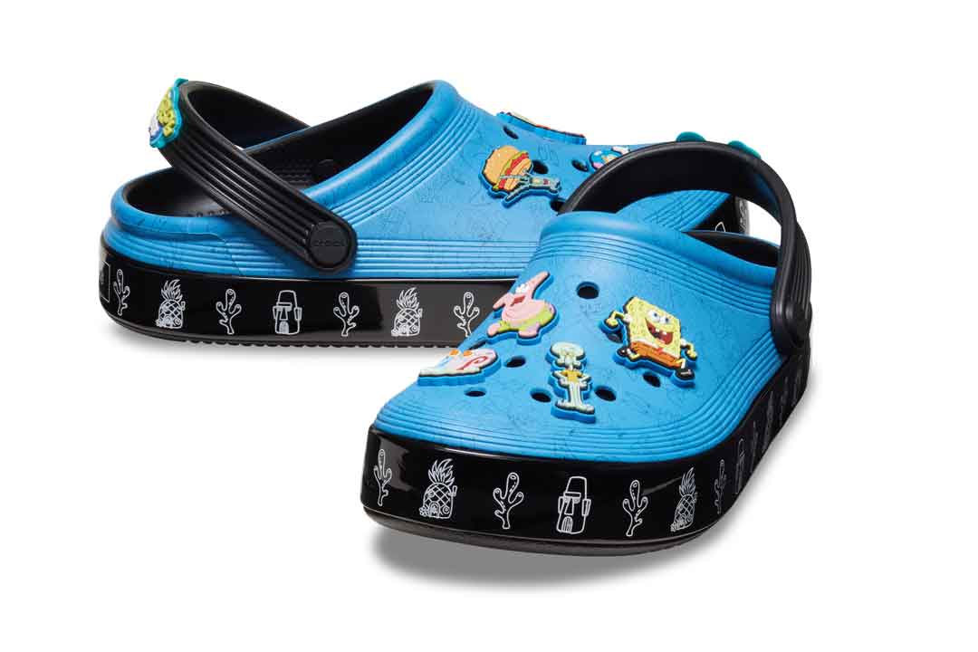 SpongeBob SquarePants x Crocs Off Court Clog Kids