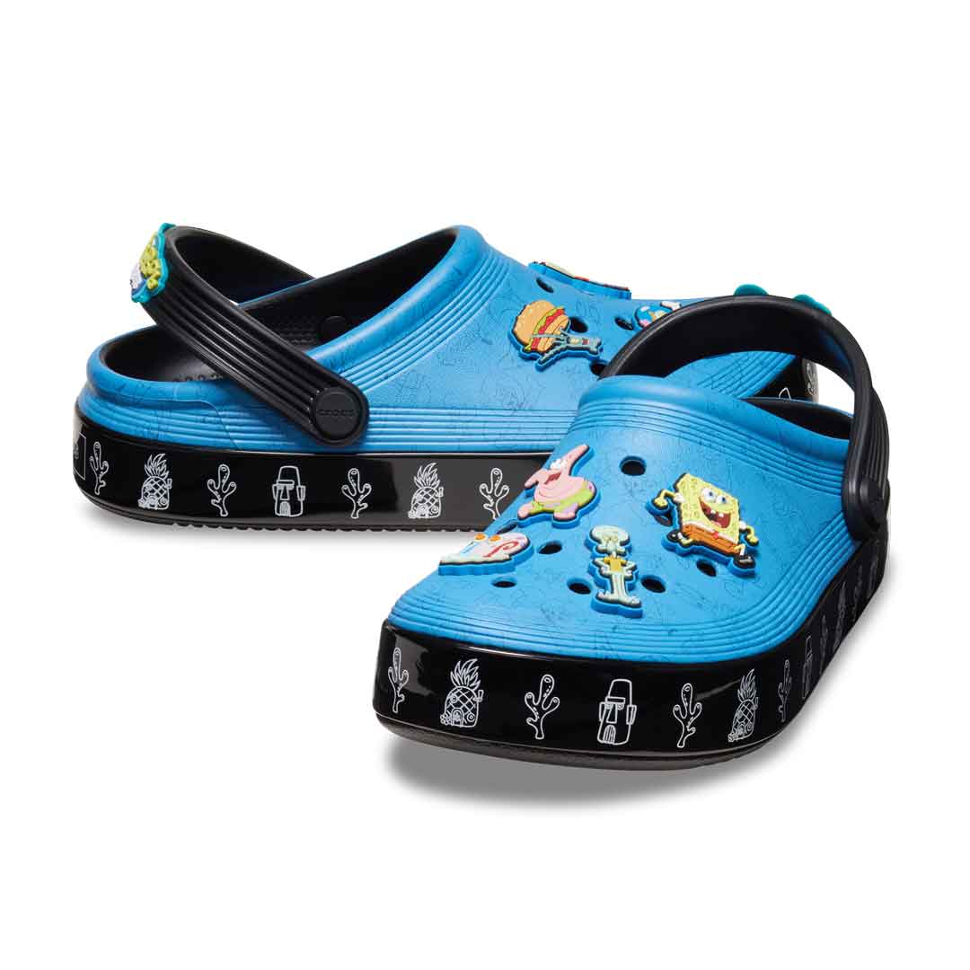 SpongeBob SquarePants x Crocs Off Court Clog Kids