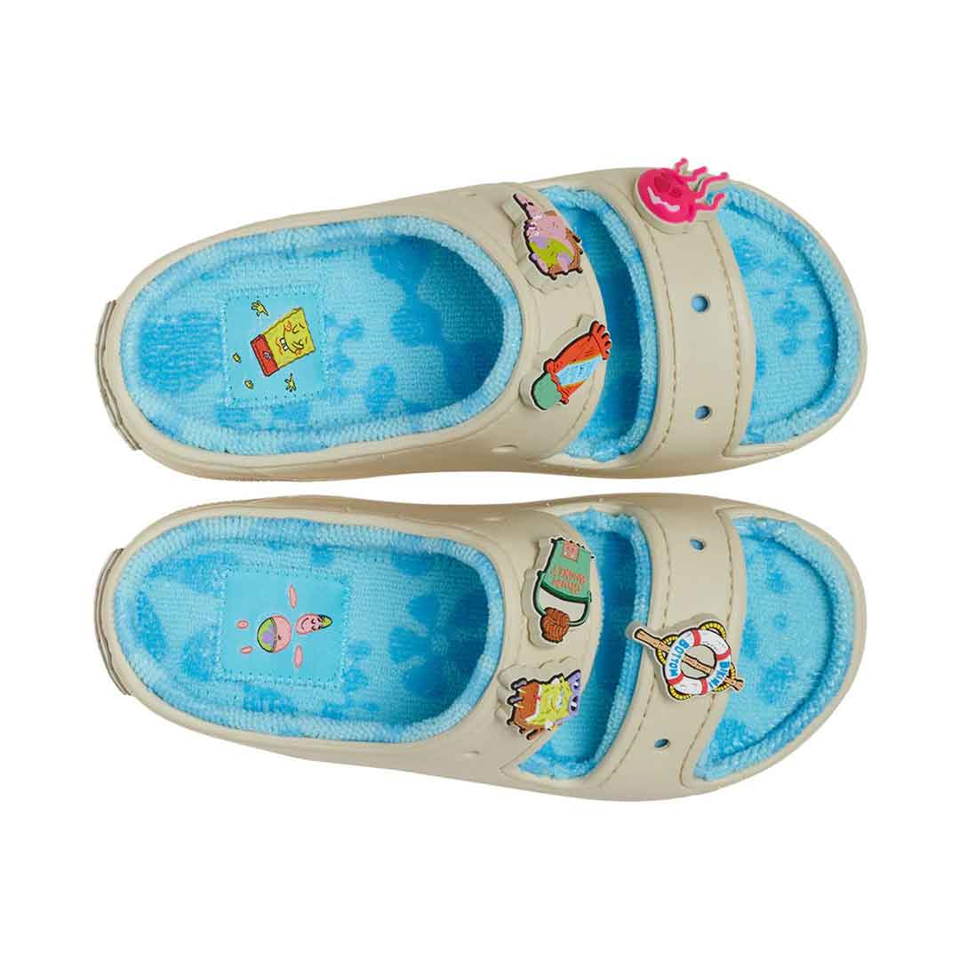 SpongeBob SquarePants x Crocs Cozzzy Terry Sandal