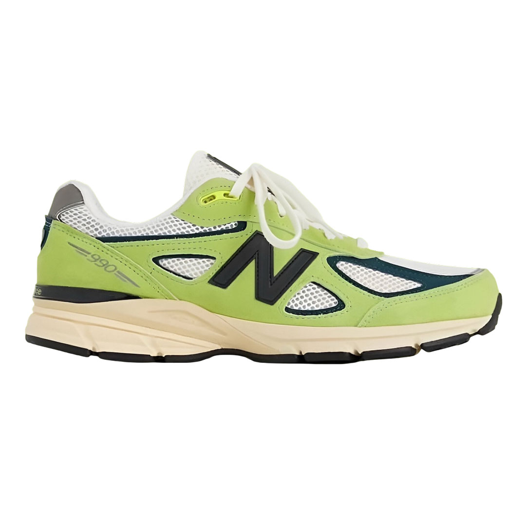 New Balance 990v4 Made in USA "Lime/Black" U990NB4