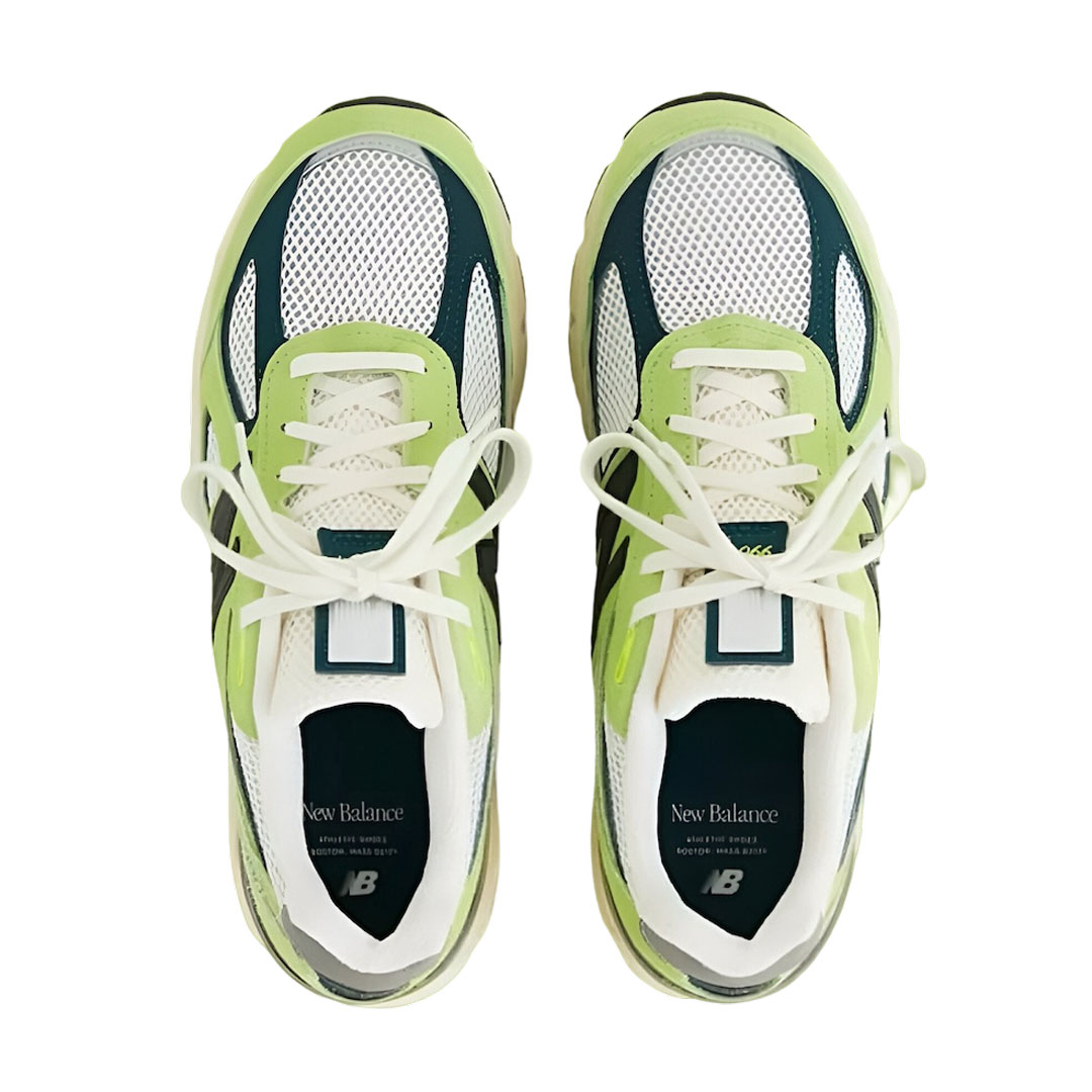 New Balance 990v4 Made in USA "Lime/Black" U990NB4