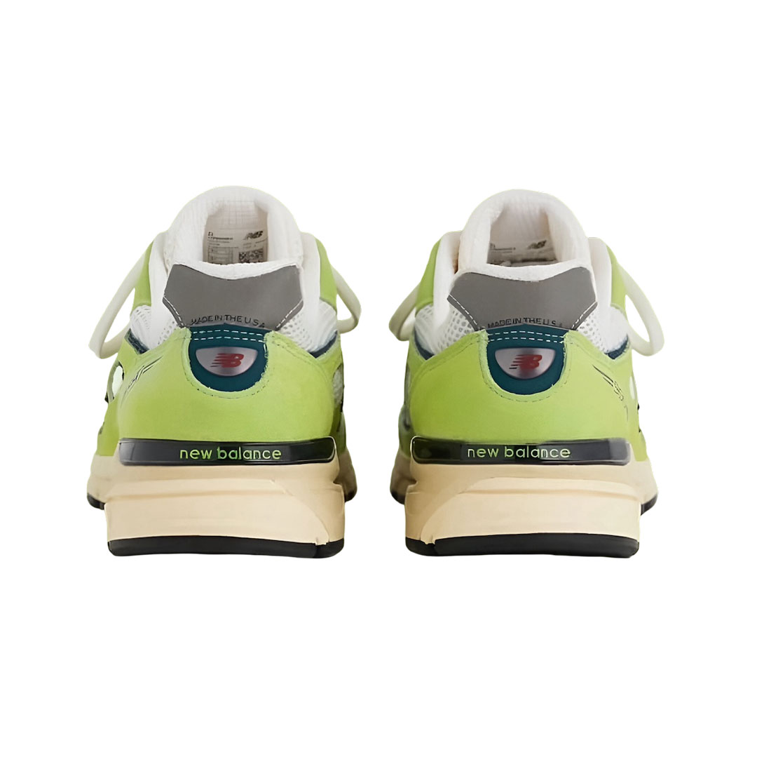 New Balance 990v4 Made in USA "Lime/Black" U990NB4