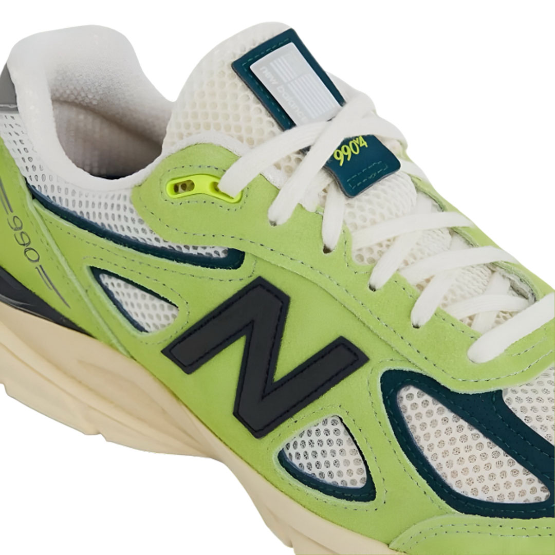 New Balance 990v4 Made in USA "Lime/Black" U990NB4