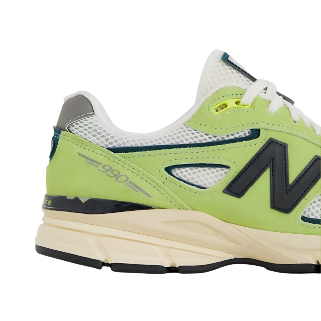 New Balance 990v4 Made in USA "Lime/Black" U990NB4