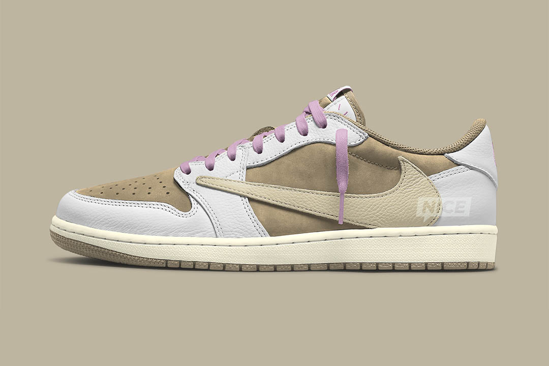 Travis Scott x Air Jordan 1 Low OG "Sail/Shy Pink" DM7866-106