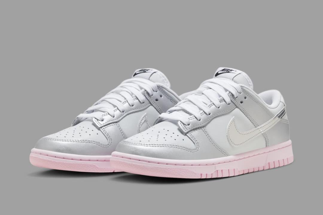 Nike Dunk Low LX "Metallic Silver/Pink" HM3698-006