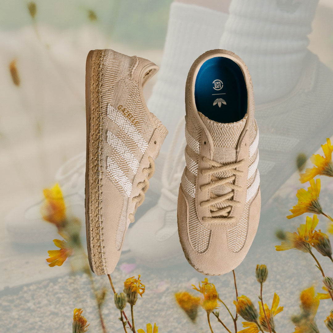 CLOT x adidas Gazelle “Halo Ivory”