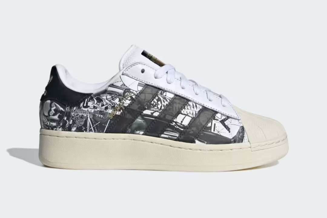 Star Wars x Nanzuka x adidas Superstar XLG "R2-D2 and C-3PO" IF9249