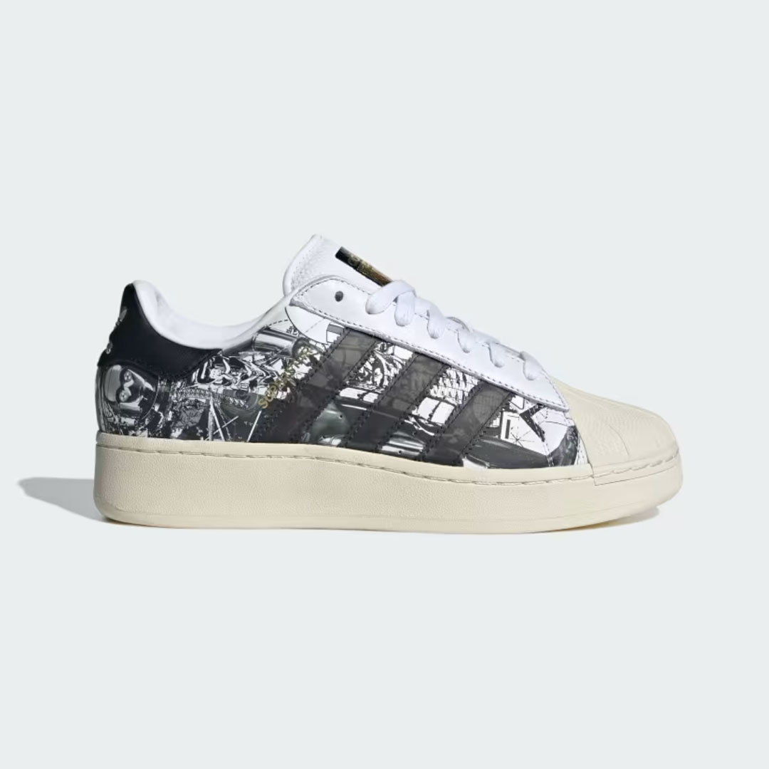 Star Wars x Nanzuka x adidas Superstar XLG "R2-D2 and C-3PO" IF9249