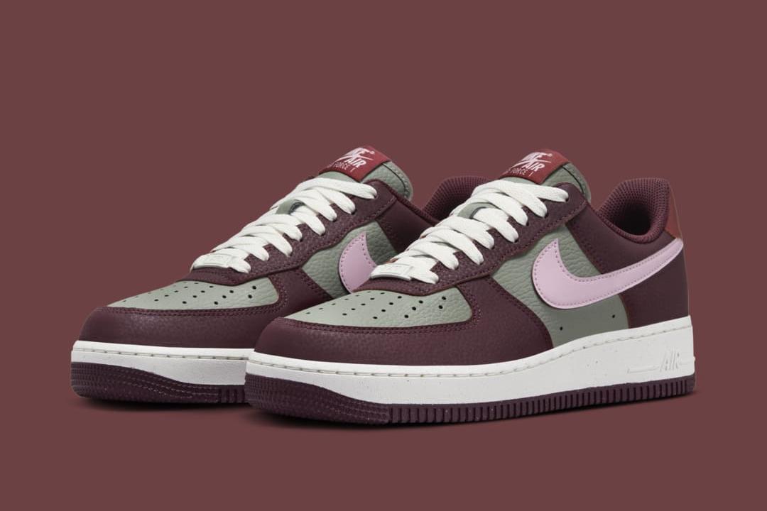 Nike Air Force 1 Low Next Nature "Burgundy Crush/Pink Foam" HQ4047-600