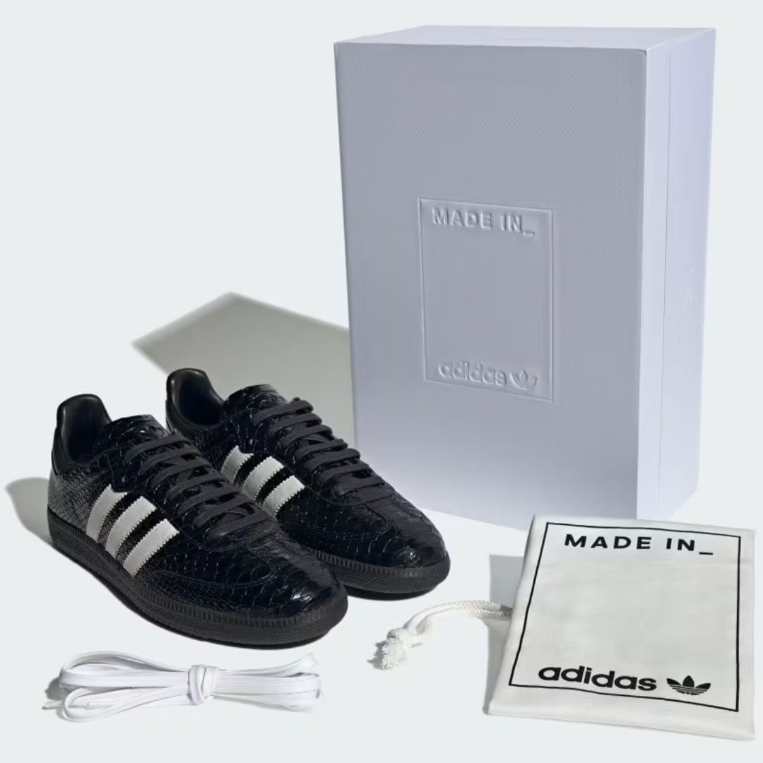 adidas Samba OG Made in Italy "Black Croc" IE9120