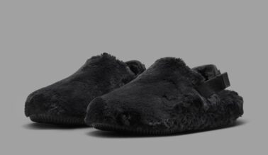 Nike Calm Mule "Black Fur" FZ3119-001