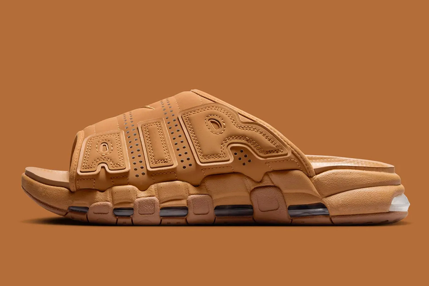 Nike Air More Uptempo Slide "Wheat" FZ3116-200