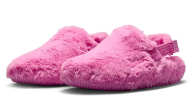 Nike Calm Mule "Playful Pink Fur"