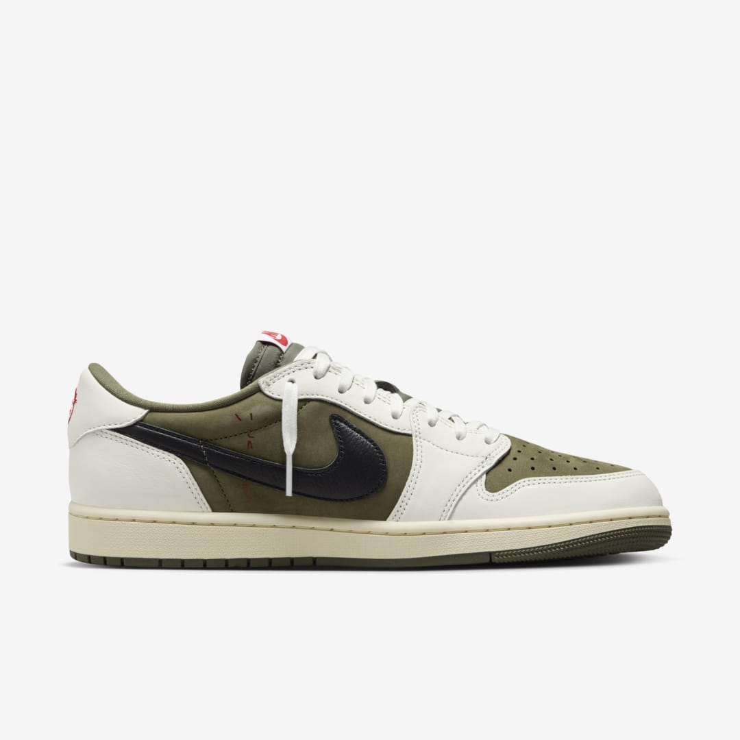 Travis Scott x Air Jordan 1 Low OG "Medium Olive" DM7866-200