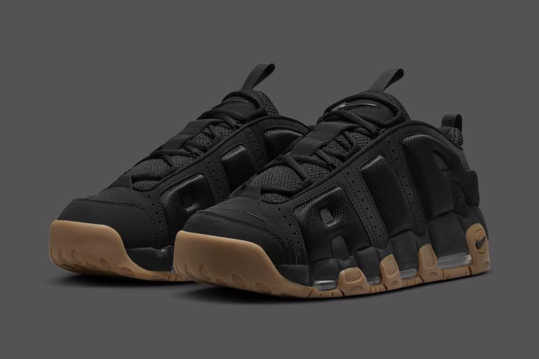 Nike Air More Uptempo Low "Black/Gum" FZ3055-003