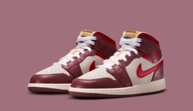 Air Jordan 1 Mid GS "Bread, Butter, & Sole" HF3196-100