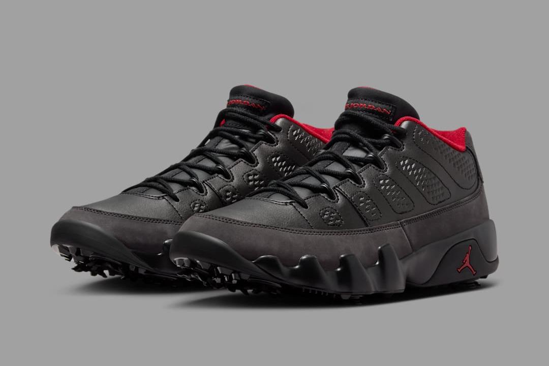 Air Jordan 9 Golf "Black/Dark Charcoal" FJ5934-002