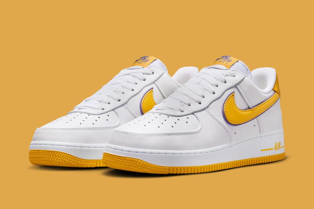 Kobe Bryant x Nike Air Force 1 Low "Lakers Home" FZ1151-100