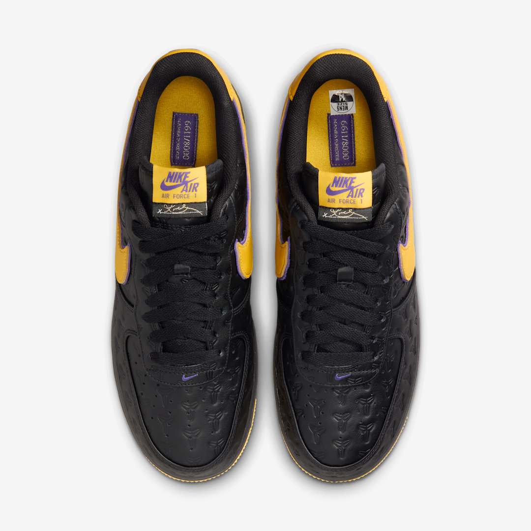 Kobe Bryant x Nike Air Force 1 Low "Lakers Home" HV5122-001