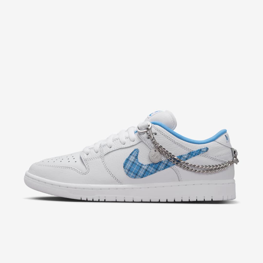 Nicole Hause x Nike SB Dunk Low "White/University Blue" FZ8802-100