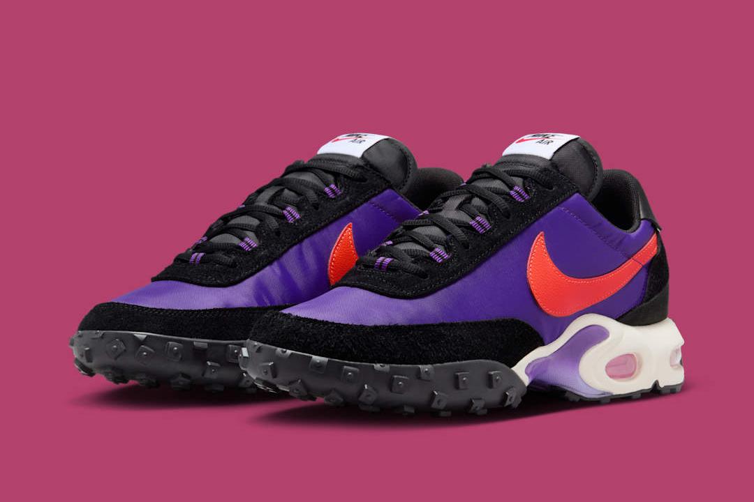 Nike Air Max Waffle "Voltage Purple/Total Orange" FV6946-500