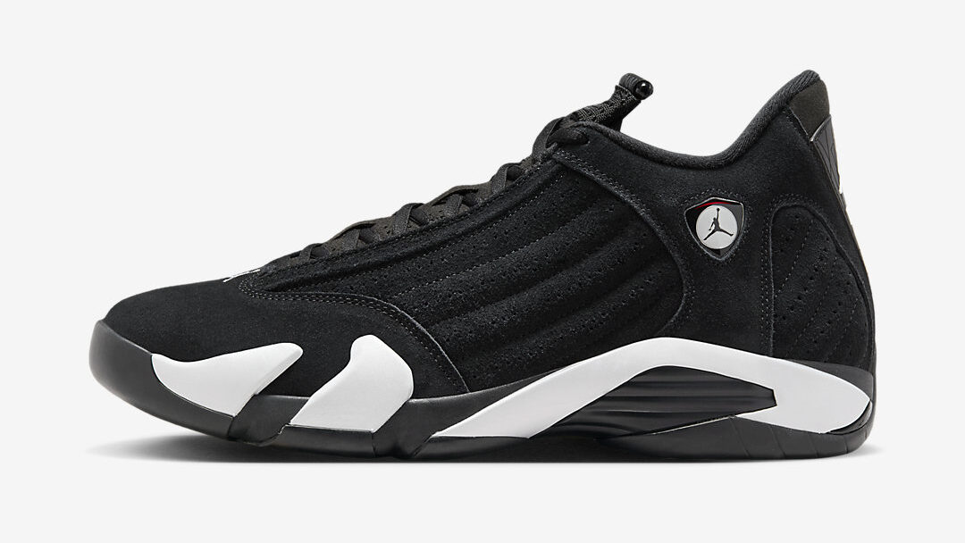 Air Jordan 14 "Black/White/University Red" 487471-016