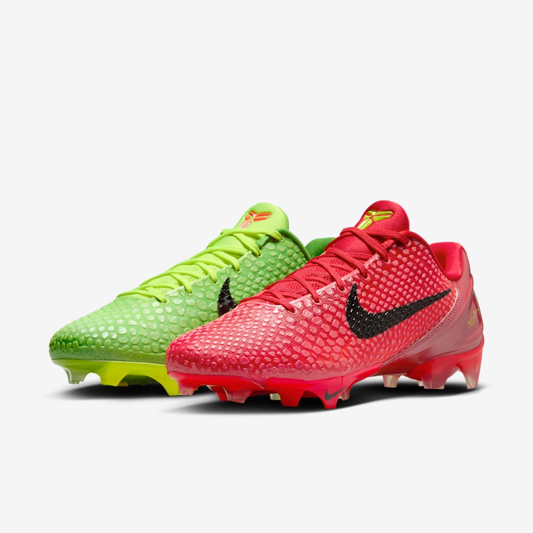 Nike Kobe 6 Cleat "Mismatch Grinch" HQ1644-300