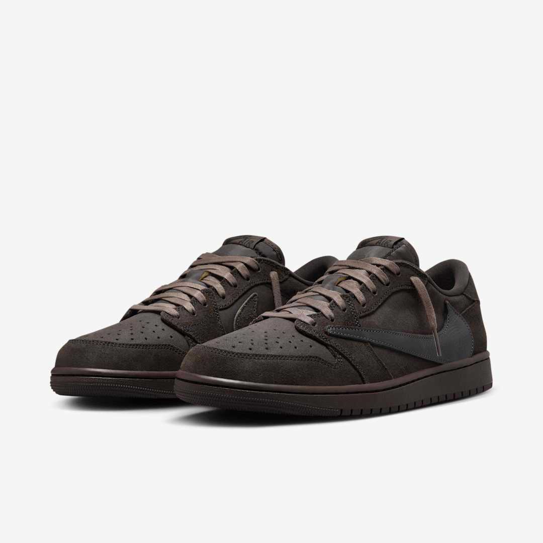 Travis Scott x Air Jordan 1 Low OG "Velvet Brown" DM7866-202